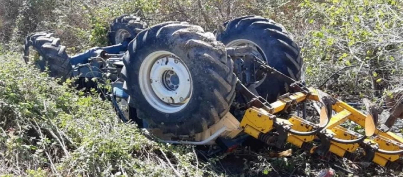 Κρήτη: Νεκρός ο αγρότης που καταπλακώθηκε από το τρακτέρ του (upd)